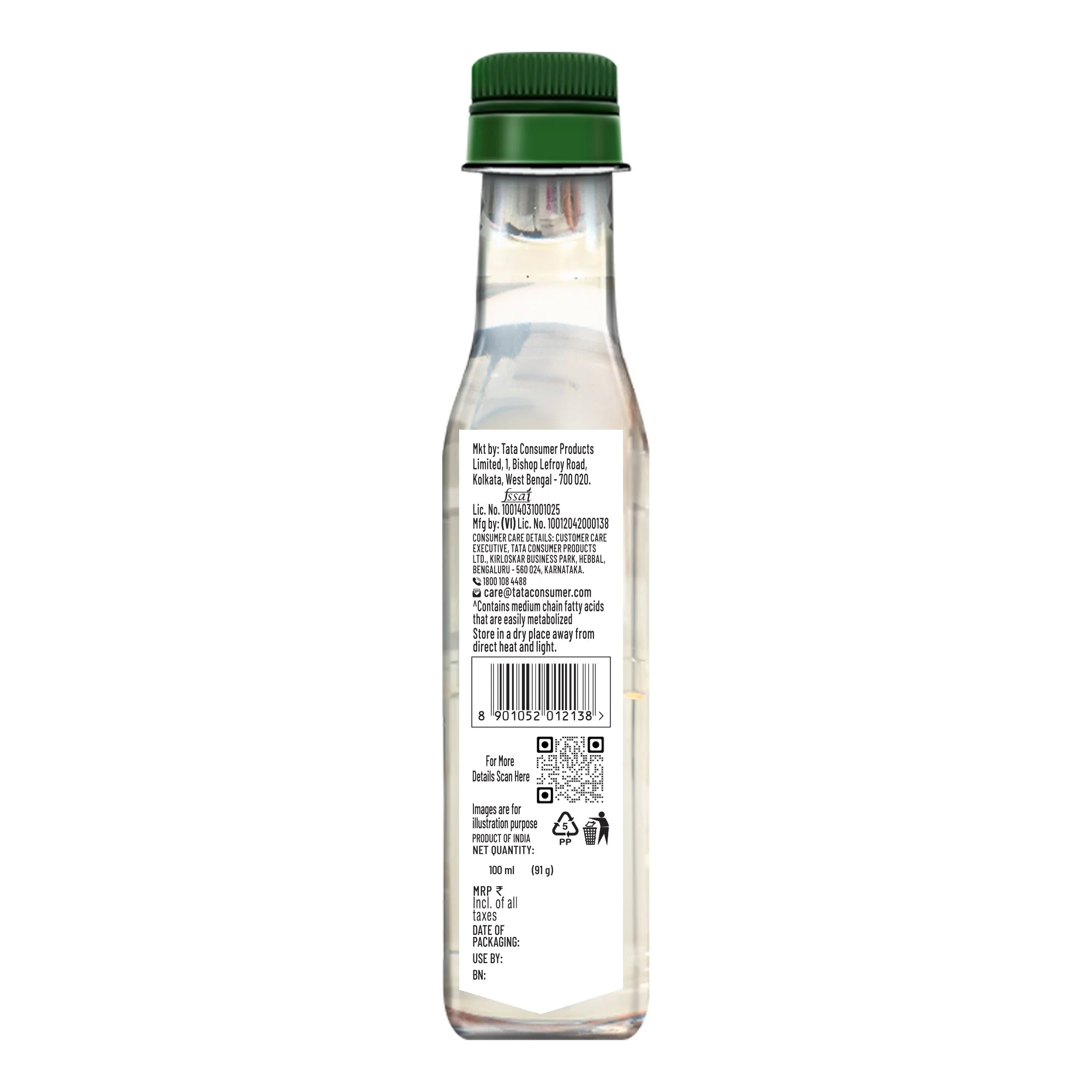 Tata Simply Better Cold Pressed Oils - Trial Packs - Pack of 6 x 100ml - Image 13